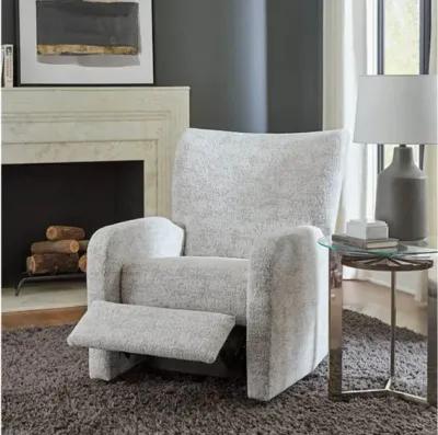 ATHEN PARCHMENT SWIVEL RECLINER