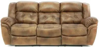 HUDSON SADDLE LEATHER 1P POWER SOFA