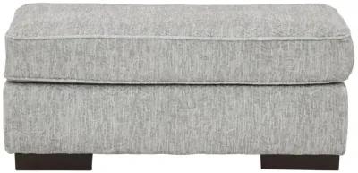 MERCADO PEWTER OTTOMAN