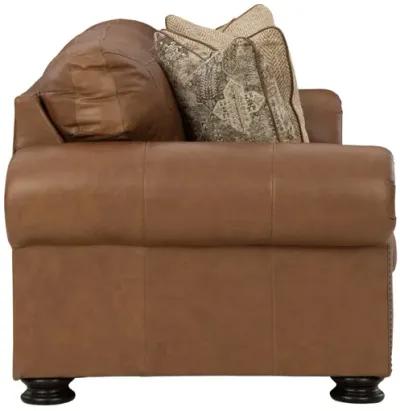 CARIANNA CARAMEL LEATHER QUEEN SLEEPER