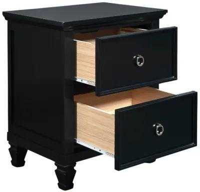 TAMARACK BLACK NIGHTSTAND