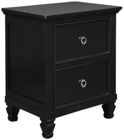 TAMARACK BLACK NIGHTSTAND