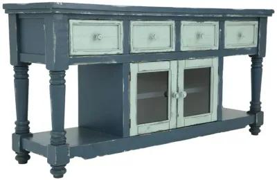 ARUBA 70" DARK BLUE TV STAND