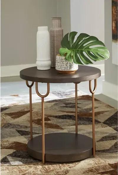 BRAZBURN ROUND END TABLE