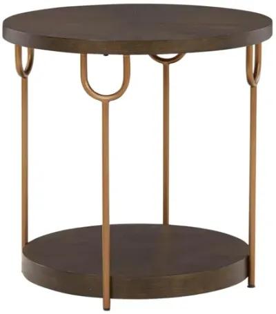 BRAZBURN ROUND END TABLE