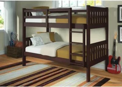 EXPEDITION CAPPUCINO TWIN/TWIN BUNKBED