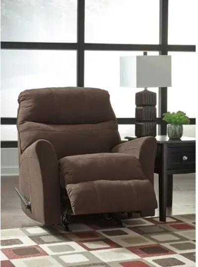 MAIER II WALNUT ROCKER RECLINER