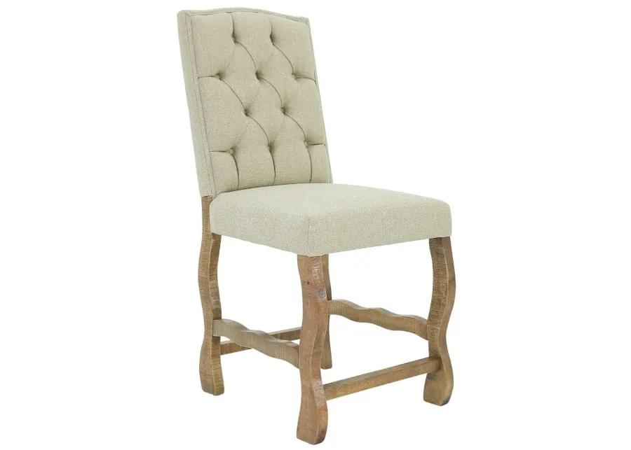 MARQUEZ TUFTED BARSTOOL