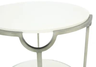 MORELLO ROUND END TABLE