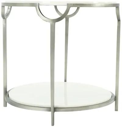 MORELLO ROUND END TABLE