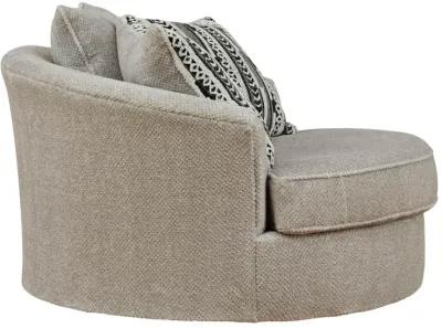 CALNITA SISAL OVERSIZED SWIVEL CHAIR