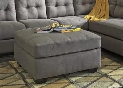 MAIER II CHARCOAL OTTOMAN