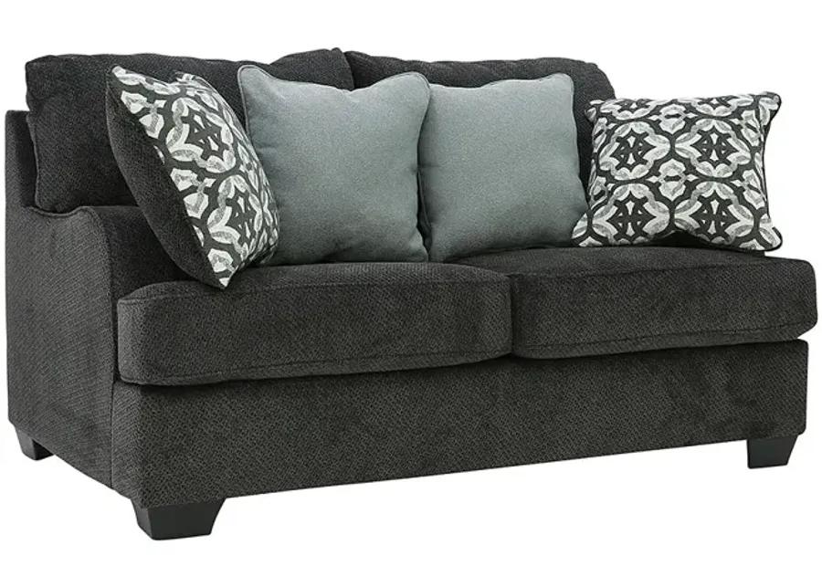 CHARENTON CHARCOAL LOVESEAT