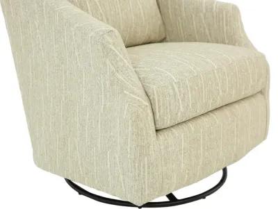 FLUTTER NATURAL SWIVEL GLIDER CHAIR