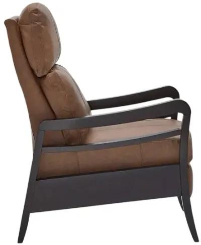 RYBERSON MUSHROOM LEATHER 3 WAY RECLINER