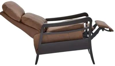 RYBERSON MUSHROOM LEATHER 3 WAY RECLINER