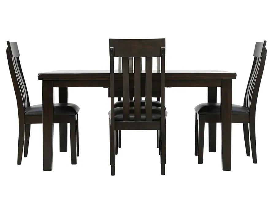 HADDIGAN 5 PIECE DINING SET