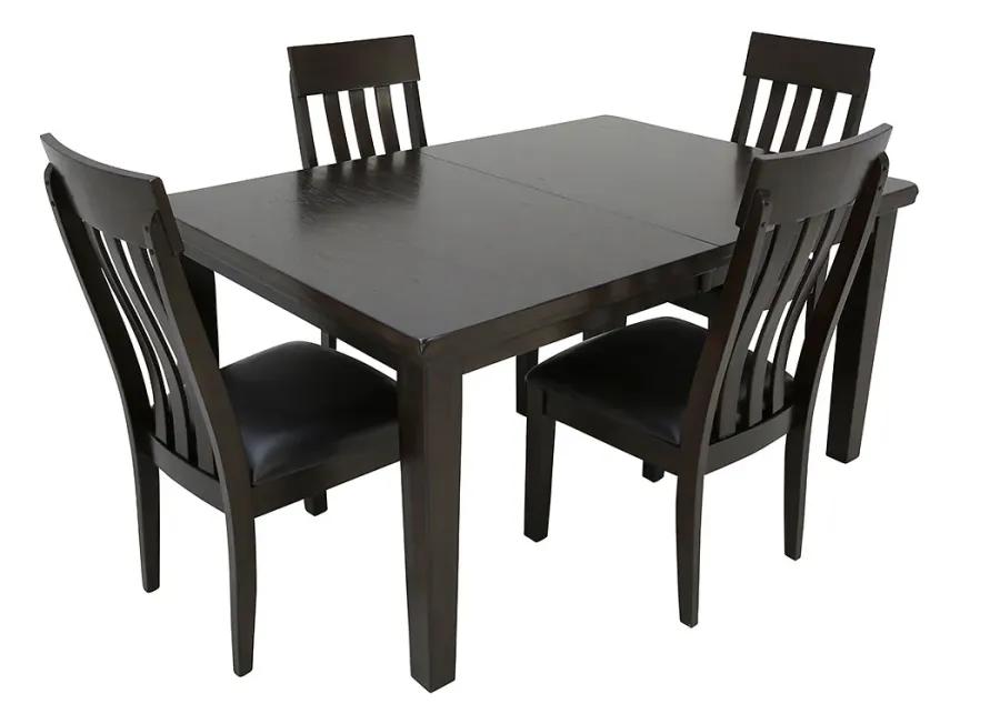 HADDIGAN 5 PIECE DINING SET