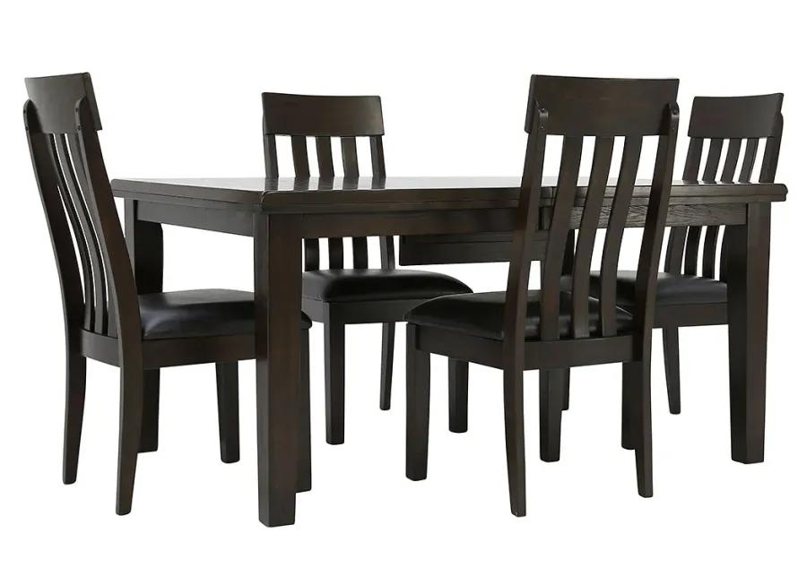 HADDIGAN 5 PIECE DINING SET