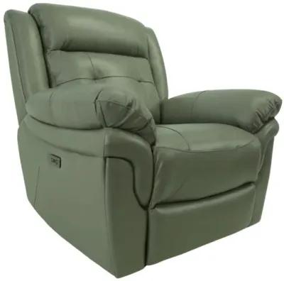 NEWBURY STONE LEATHER 1P POWER RECLINER