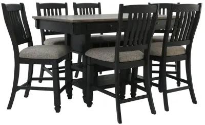 TYLER CREEK 7 PIECE PUB DINING SET