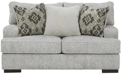 MERCADO PEWTER LOVESEAT