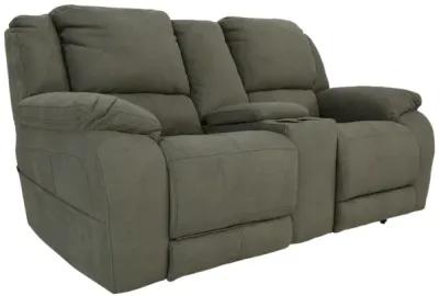 RYLEN STONE 3P POWER CONSOLE LOVESEAT