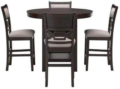 LANGWEST 5 PIECE COUNTER HEIGHT DINING SET