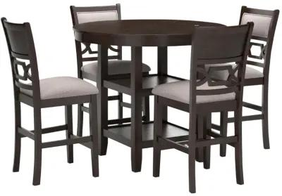 LANGWEST 5 PIECE COUNTER HEIGHT DINING SET