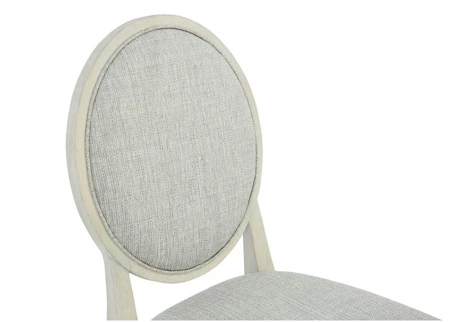 EAST HAMPTON OVAL BACK SIDE CHAIR