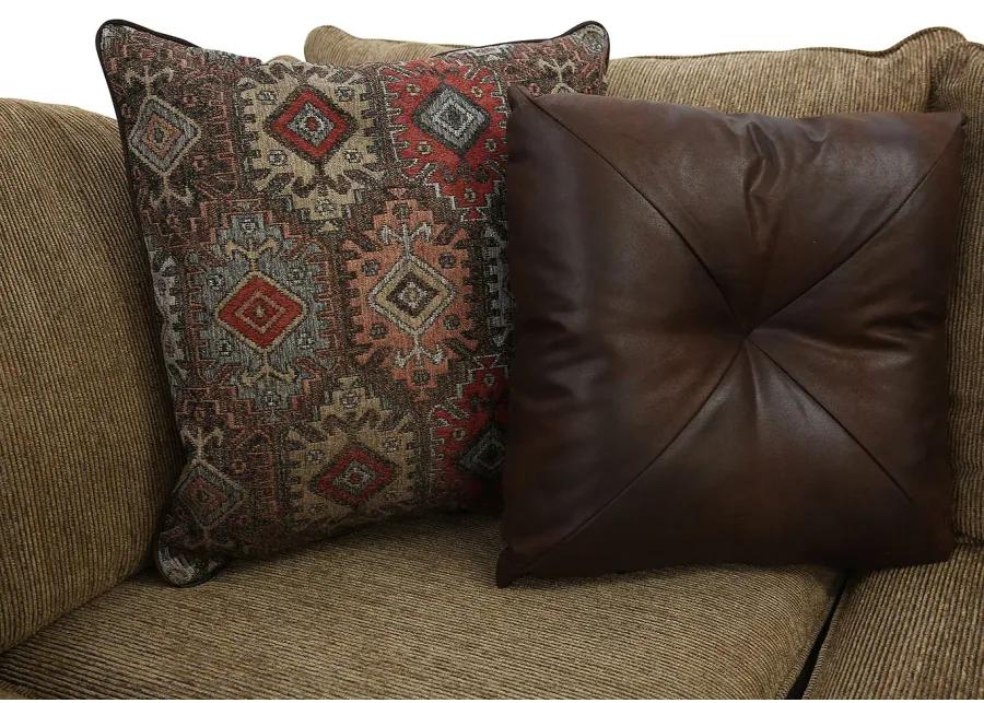 DARIUS CHOCOLATE 2 PIECE SECTIONAL