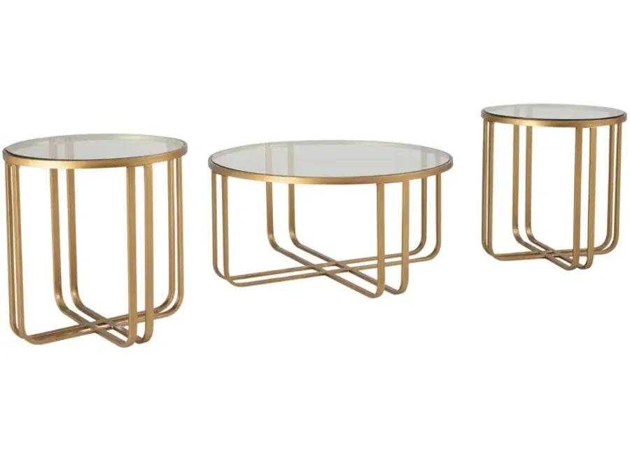 MILLONTON 3 PIECE OCCASIONAL TABLE SET