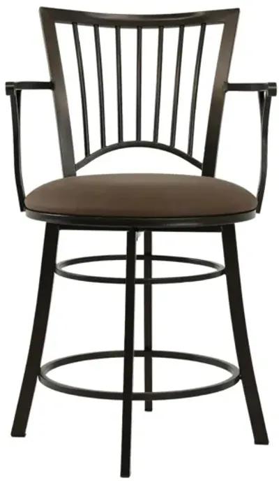 BAYVIEW 24" SWIVEL COUNTER CHAIR