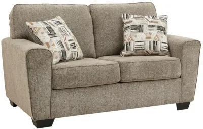 MCCLUER MOCHA LOVESEAT