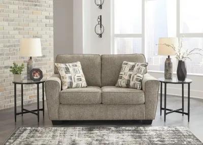 MCCLUER MOCHA LOVESEAT