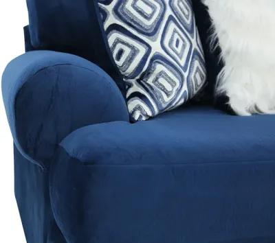 BRODIE GROOVY NAVY 2 PIECE SECTIONAL