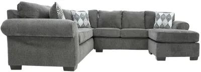 CHARISMA SMOKE 3 PIECE SECTIONAL