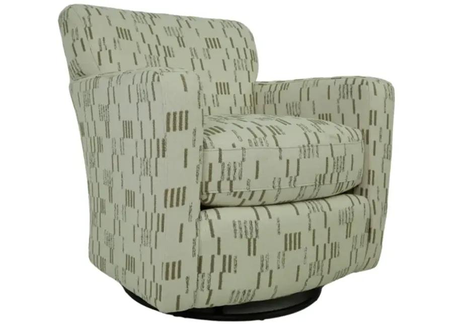 CAROLY WOOL SWIVEL GLIDER