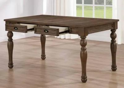 JOANNA BROWN DINING TABLE