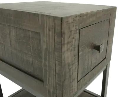 URBAN GRAY CHAIRSIDE TABLE