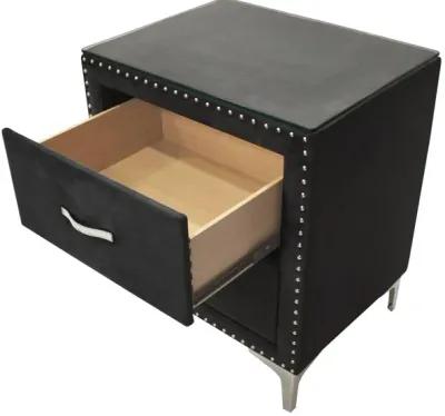 LUCINDA BLACK NIGHTSTAND