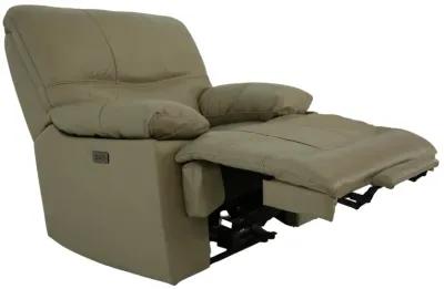 ODESSA TAUPE LEATHER 1P POWER ZERO GRAVITY RECLINER