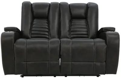 MAYNARD WALNUT 2P POWER LOVESEAT