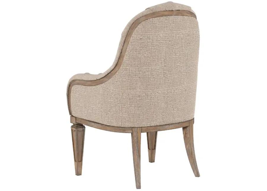 ARCHITRAVE UPHOLSTERED ARM CHAIR