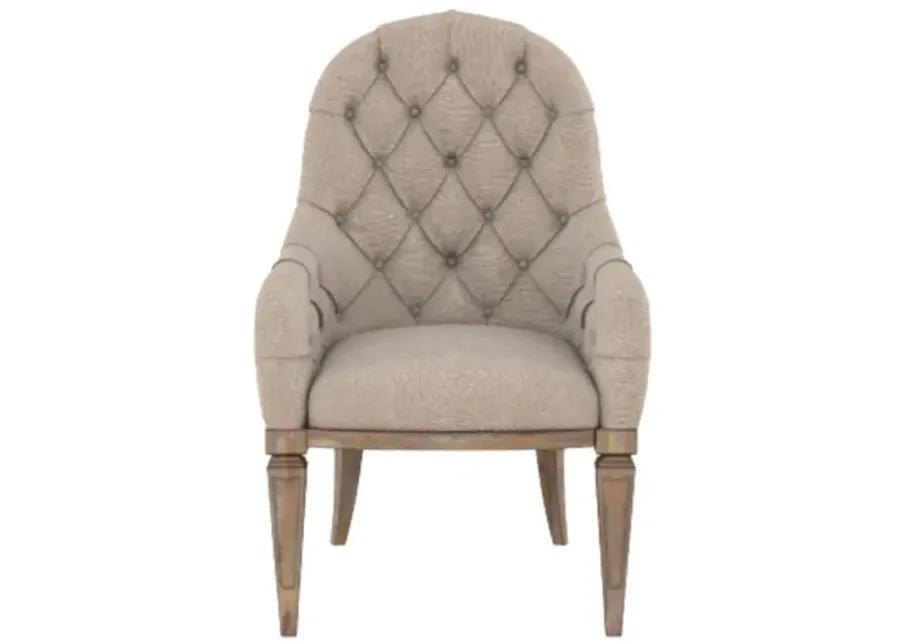 ARCHITRAVE UPHOLSTERED ARM CHAIR