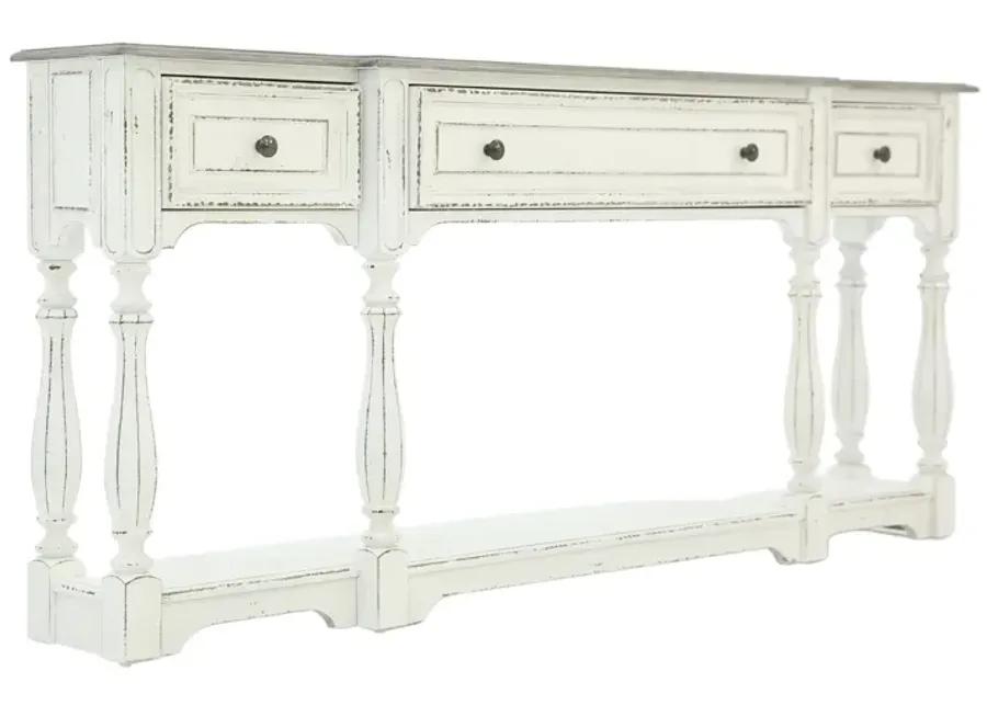 MAGNOLIA MANOR 72" CONSOLE TABLE