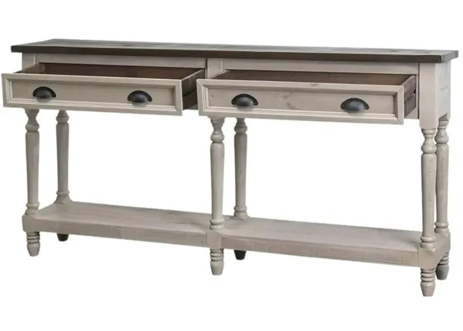 CID TWO DRAWER SOFA TABLE