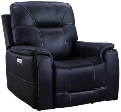 LEXINGTON OCEAN BLUE POWER MEDIA RECLINER