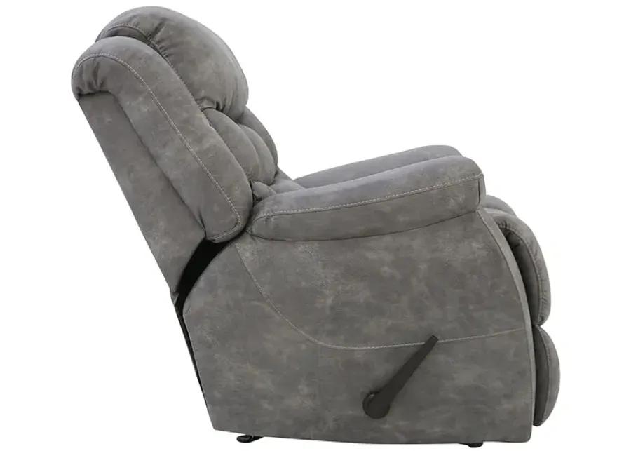 TATUM PEWTER ROCKER RECLINER