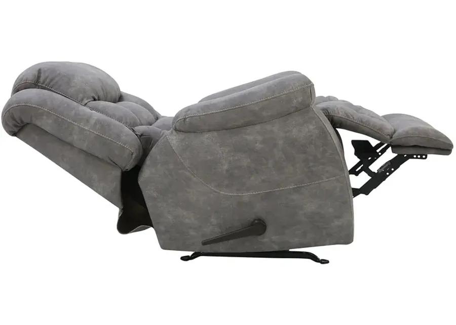 TATUM PEWTER ROCKER RECLINER